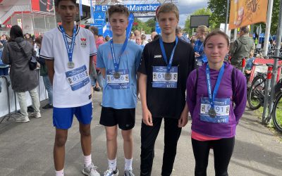 Theodor-Heuss-Realschule nimmt wieder am EVL-HalbMarathon teil